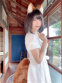 ElyEE子 Vol.117 2023.July B-Dongitsune ~White dress 白洋裝狐少女(52)